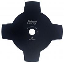 FUBAG Триммерный диск_4 лопасти_внешний диаметр 255мм_посадочный диаметр 25.4мм. толщина 1.6мм