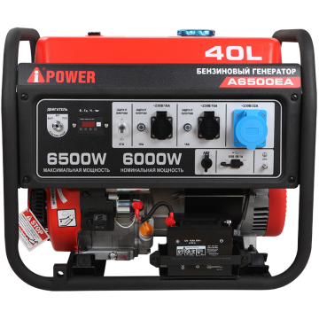 Портативный бензиновый генератор A-iPower A6500EA