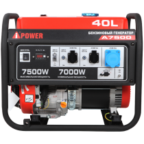 Портативный бензиновый генератор A-iPower A7500