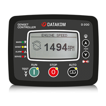 Контроллер для генератора (GSM, MPU, подогрев дисплея) Datakom D-200