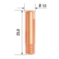 FUBAG Контактный наконечник M6х25 мм ECU D=1.0 мм (25 шт.)