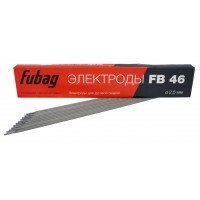 FUBAG Электрод сварочный с рутилово-целлюлозным покрытием FB 46 D2.5 мм (пачка 0.9 кг)
