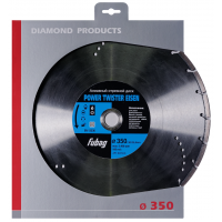 FUBAG Алмазный отрезной диск для бетона Power Twister Eisen D350 мм/ 30-25.4 мм