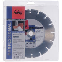 FUBAG Алмазный отрезной диск Universal Pro D230 мм/ 22.2 мм